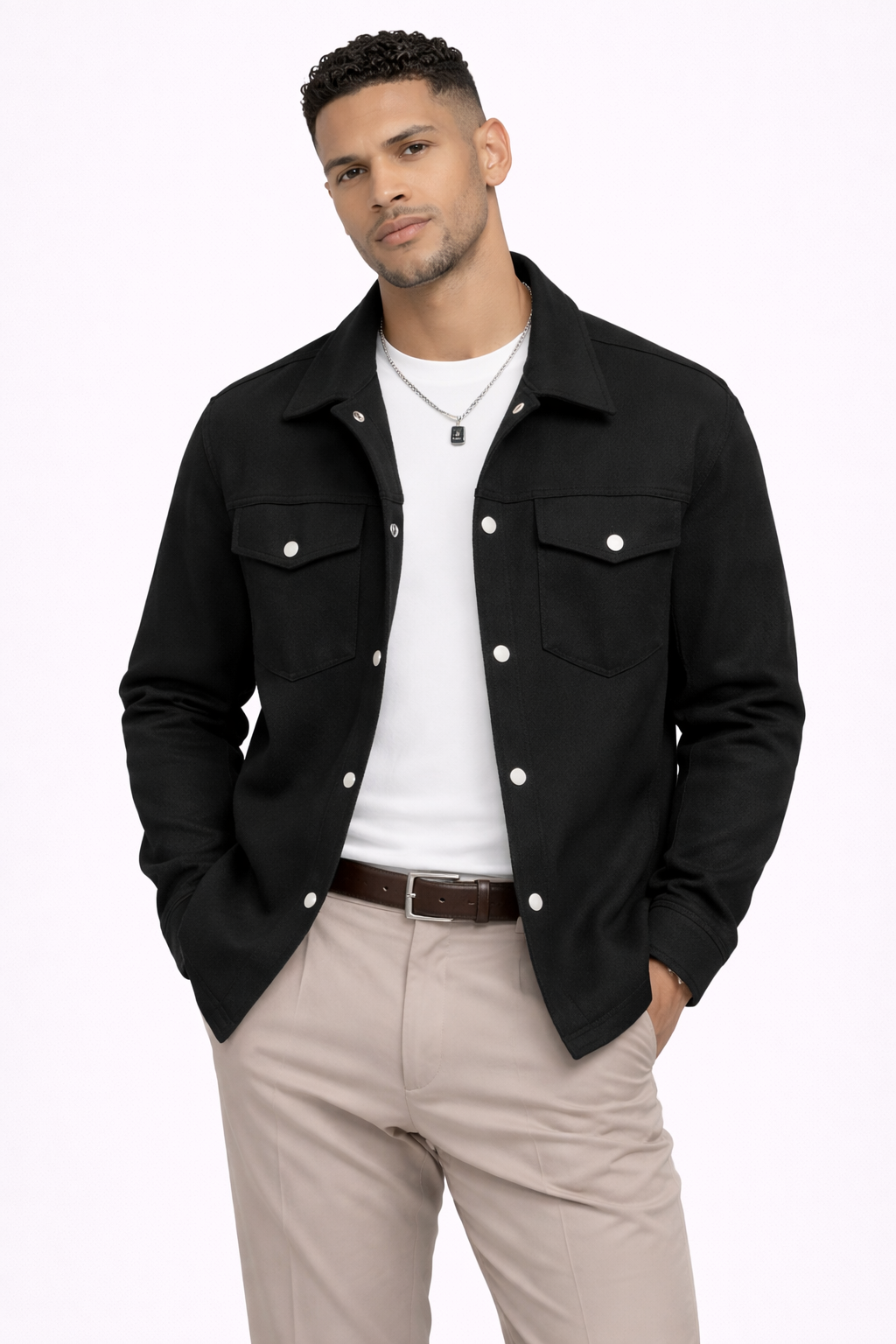 Men's Collared Jacket