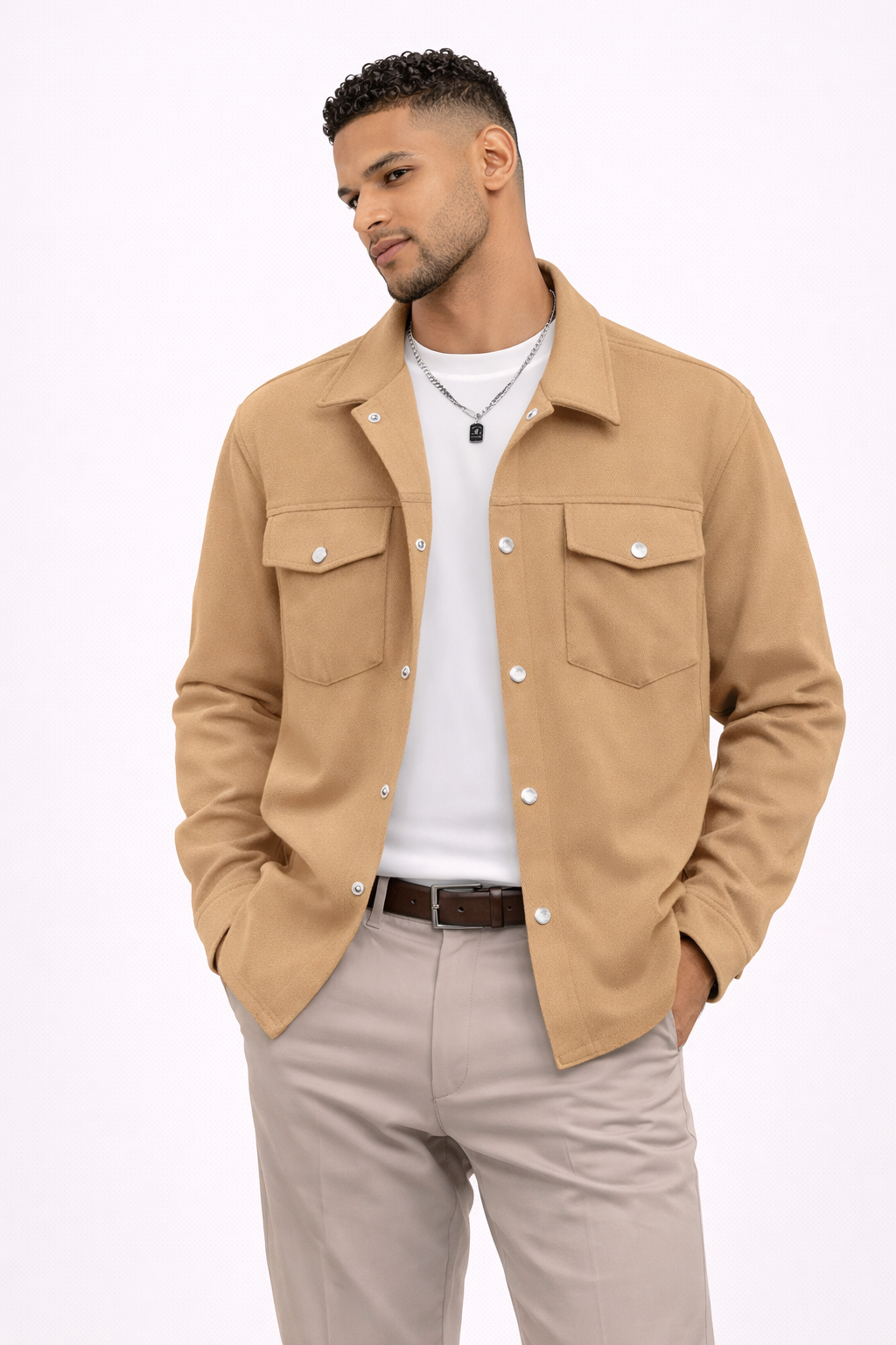 Men's Collared Jacket